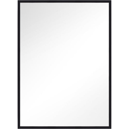 Kit Rectangular Mirror by Generation Lighting. Made from steel, glass, mdf in a modern style.
