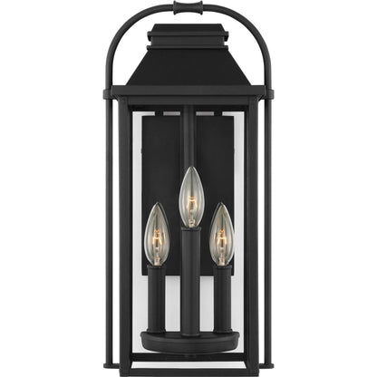 Wellsworth Small Lantern by Visual Comfort & Co. in textured black. Made from unique in a unique style.