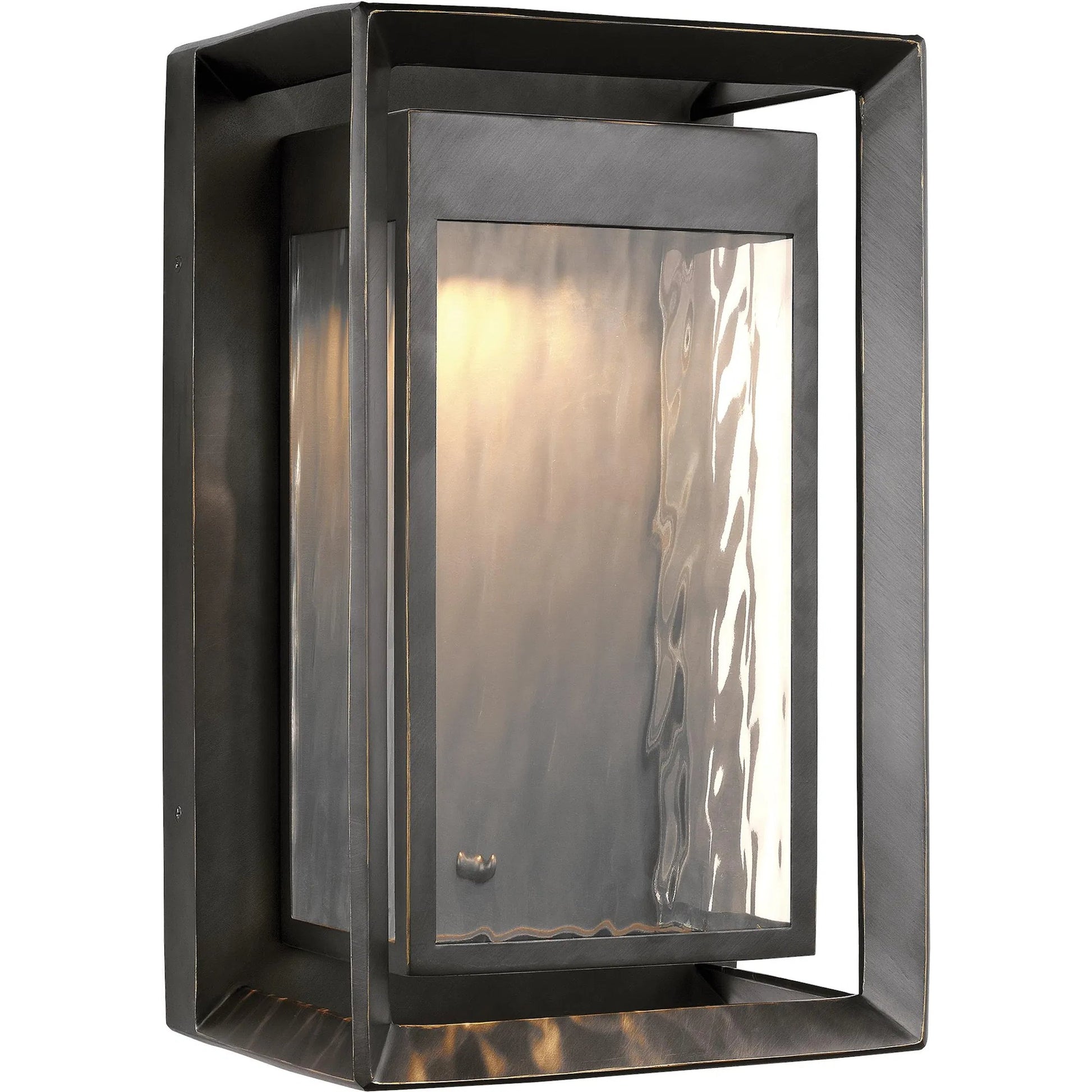 Urbandale Large LED Lantern by Visual Comfort & Co. in textured black. Made from unique in a modern style.