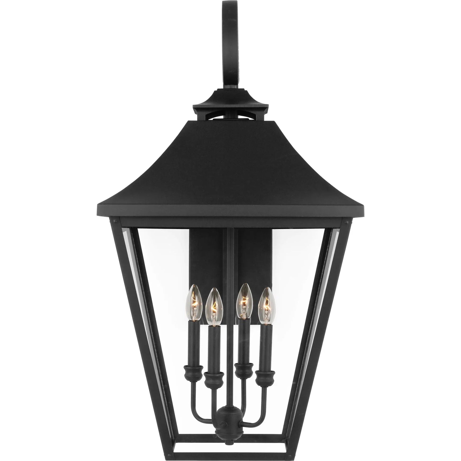 Galena Extra Large Lantern by Visual Comfort & Co. in textured black. Made from unique in a unique style.