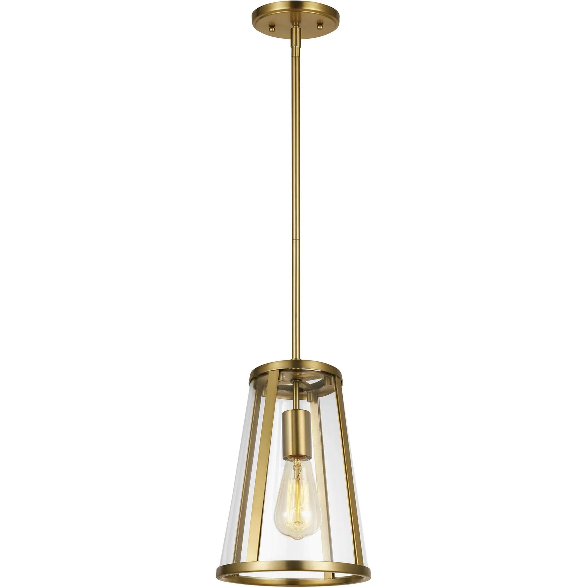 Harrow Pendant by Generation Lighting. Made from steel in a modern style.
