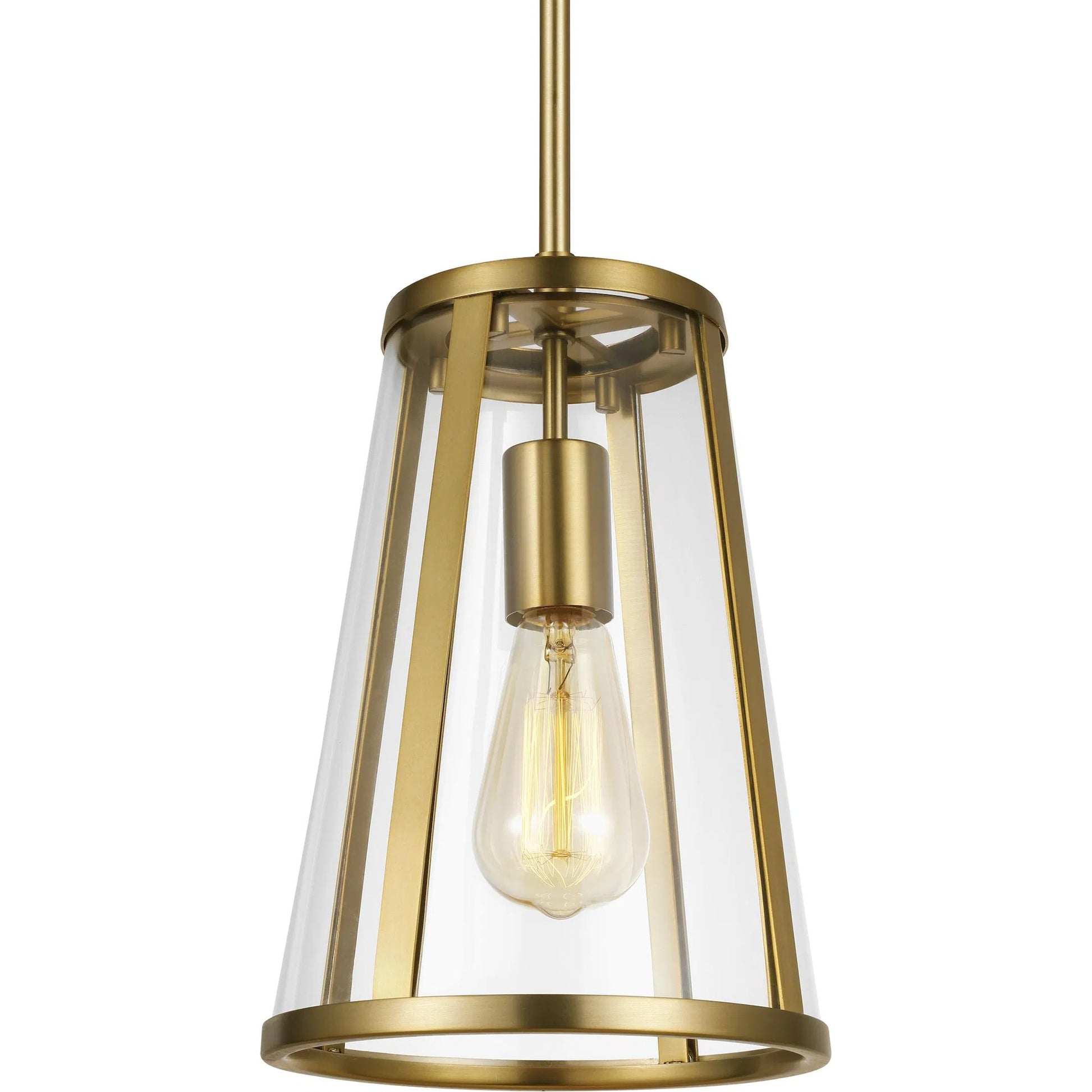 Harrow Pendant by Generation Lighting. Made from steel in a modern style.