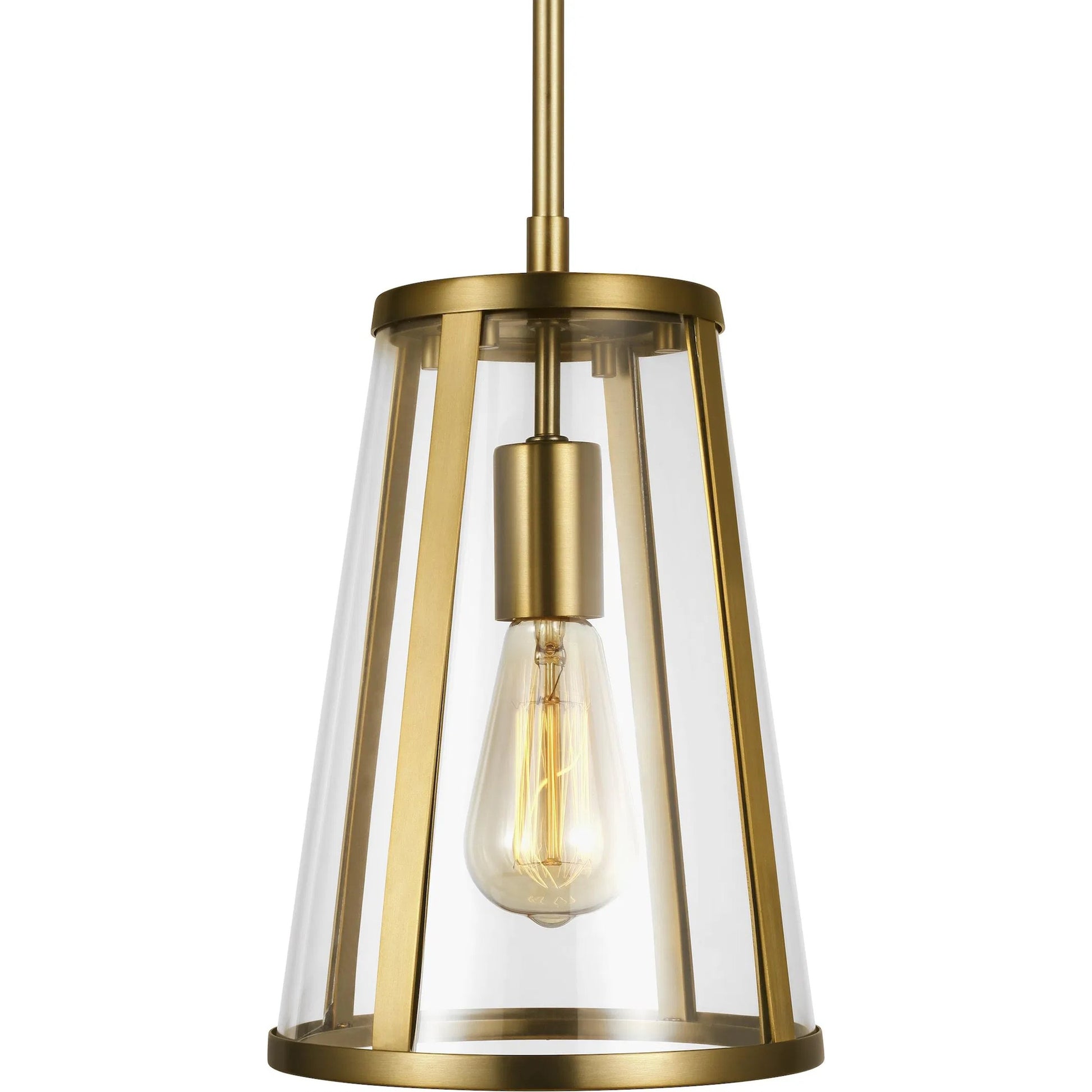 Harrow Pendant by Generation Lighting. Made from steel in a modern style.