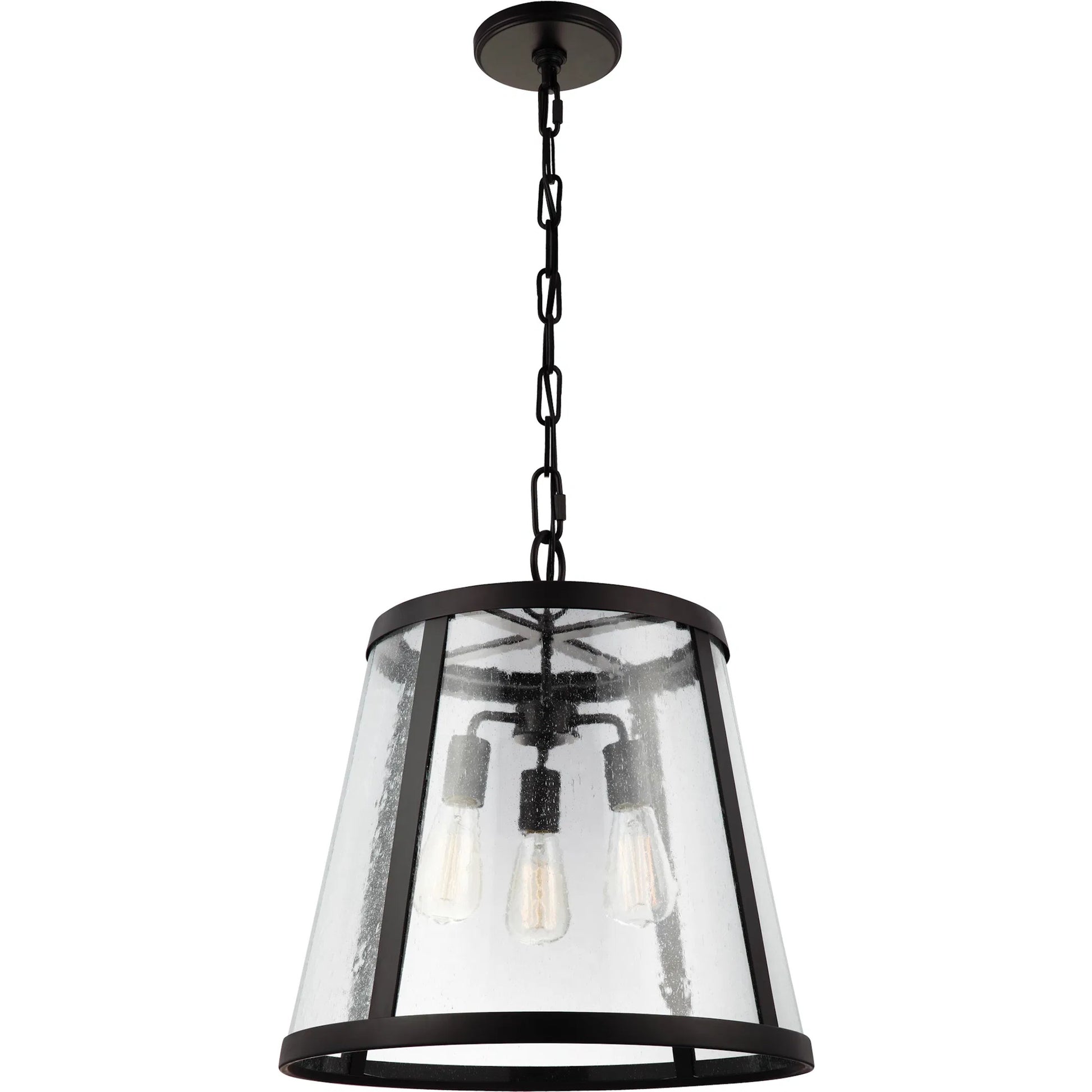 Harrow Pendant by Generation Lighting. Made from steel in a modern style.