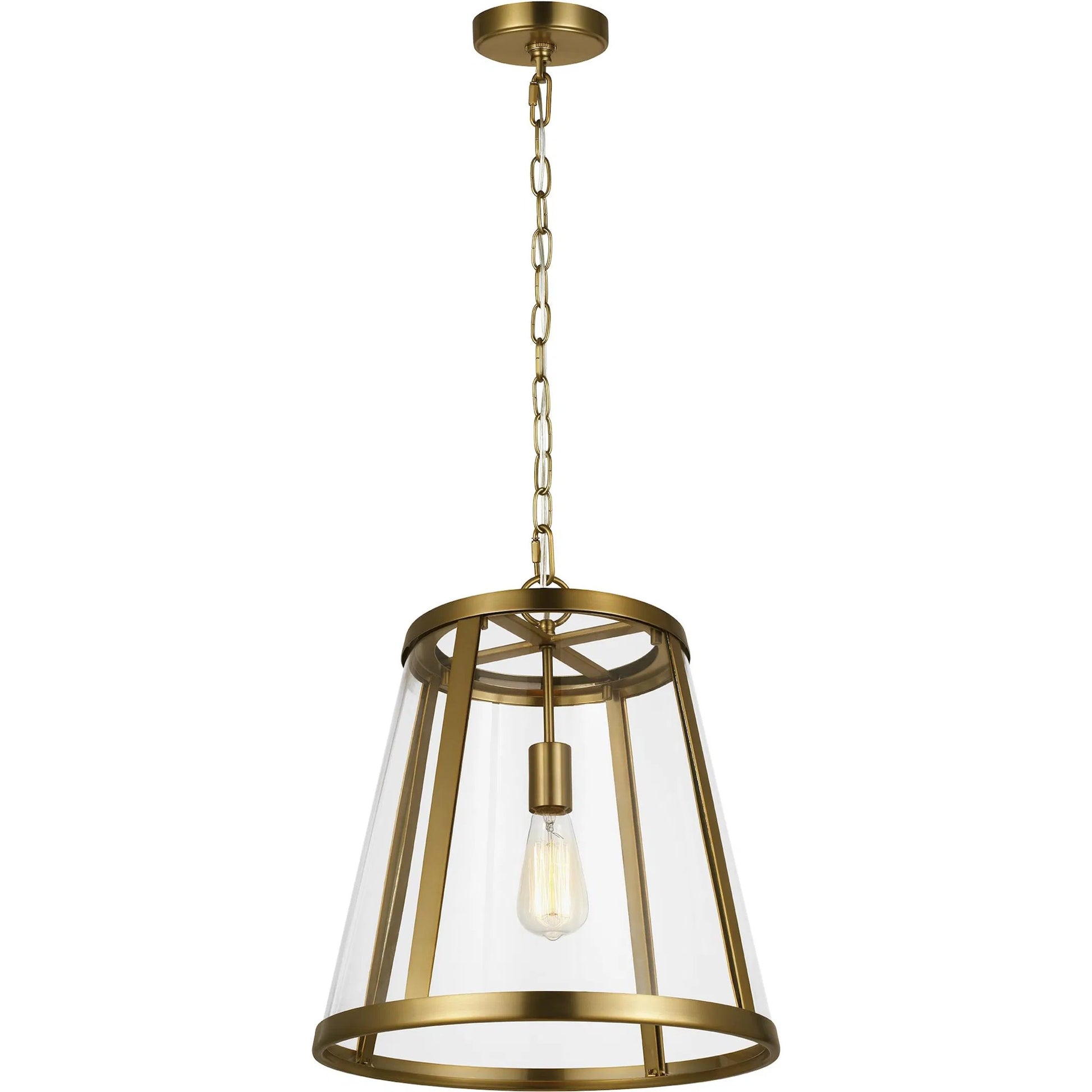 Harrow Pendant by Generation Lighting. Made from steel in a modern style.