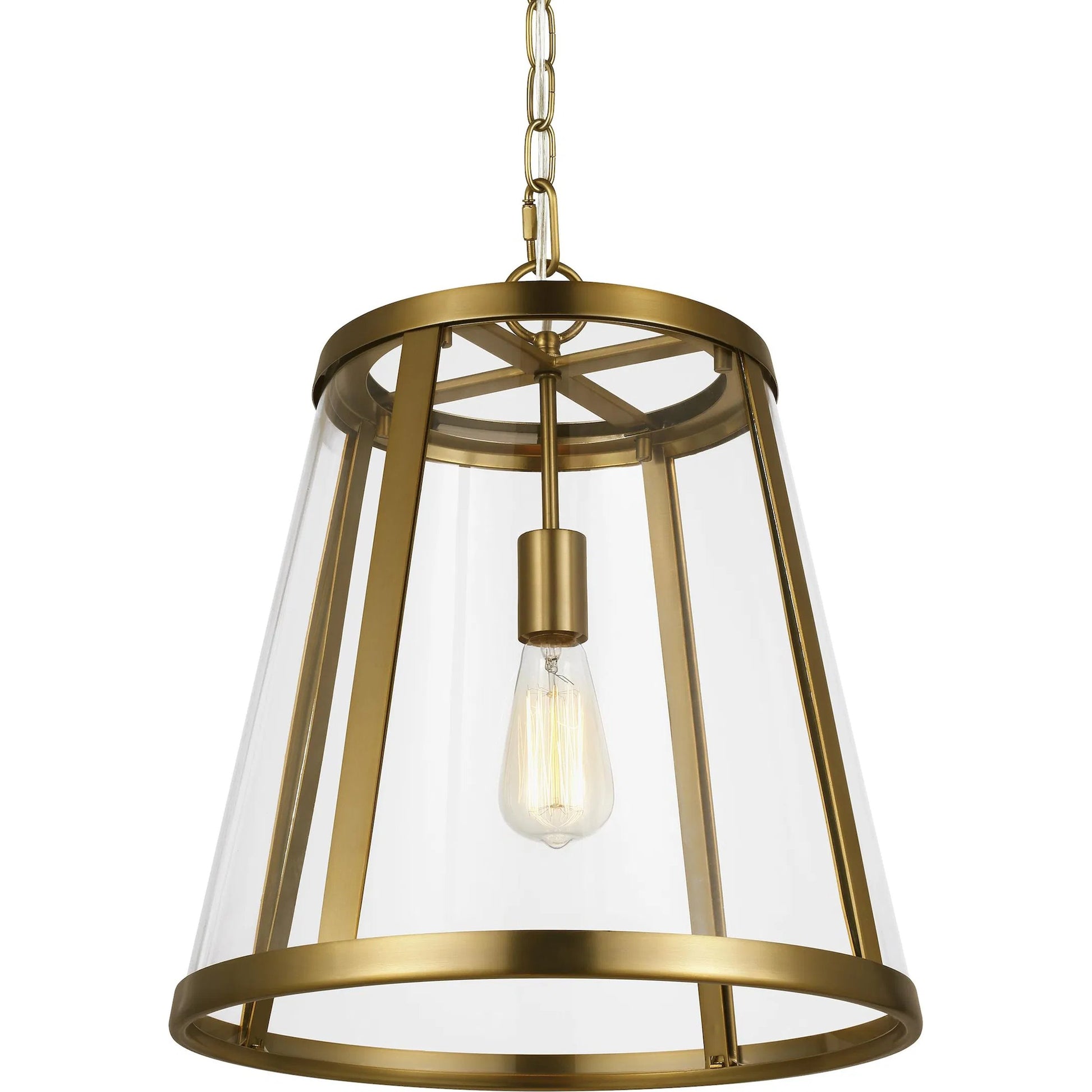 Harrow Pendant by Generation Lighting. Made from steel in a modern style.