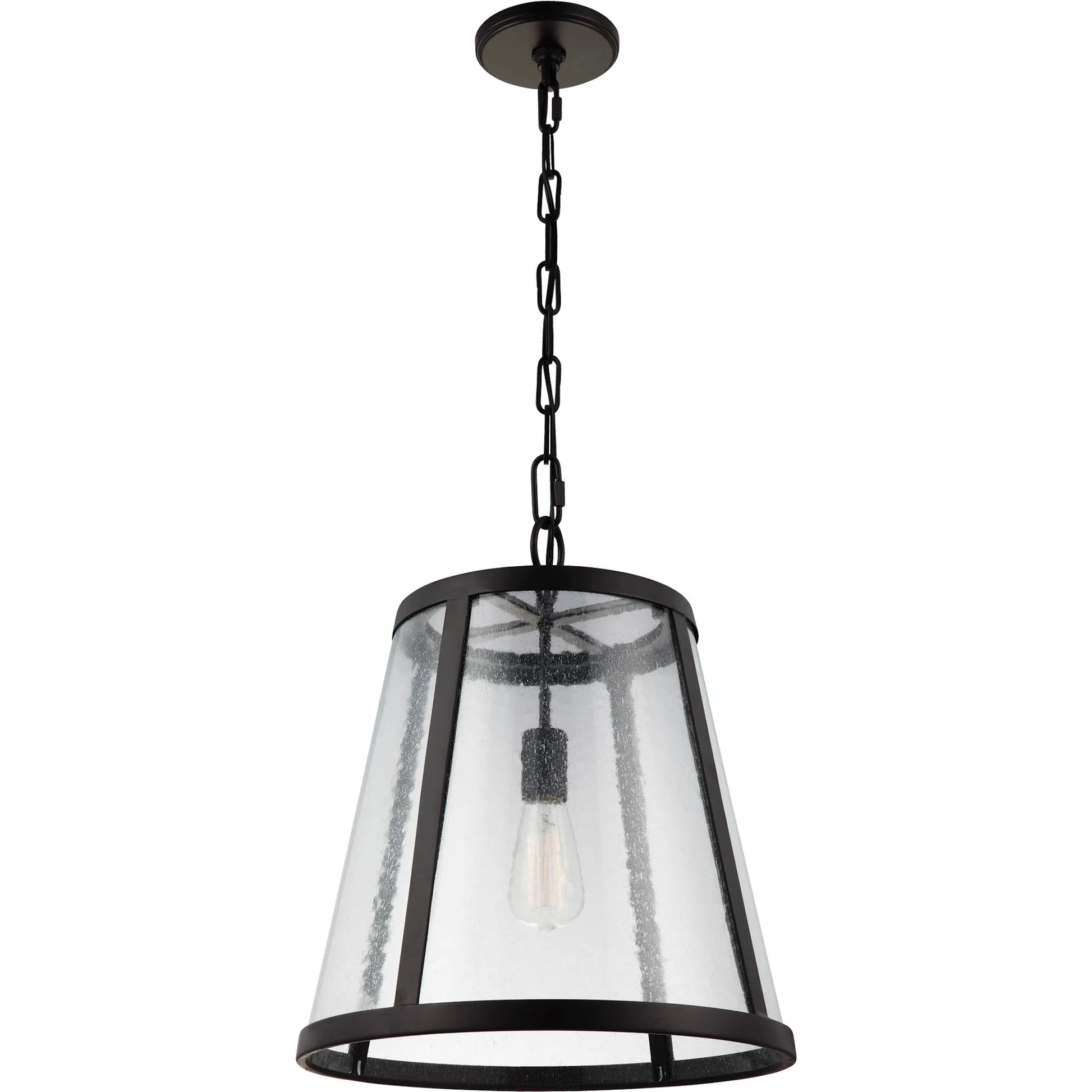 Harrow Pendant by Generation Lighting. Made from steel in a modern style.