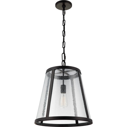 Harrow Pendant by Generation Lighting. Made from steel in a modern style.