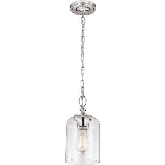 Hounslow Mini Pendant by Generation Lighting. Made from steel in a transitional style.