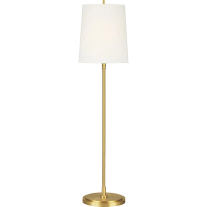 Beckham Classic Floor Lamp by Visual Comfort & Co. in burnished brass. Made from steel in a unique style.