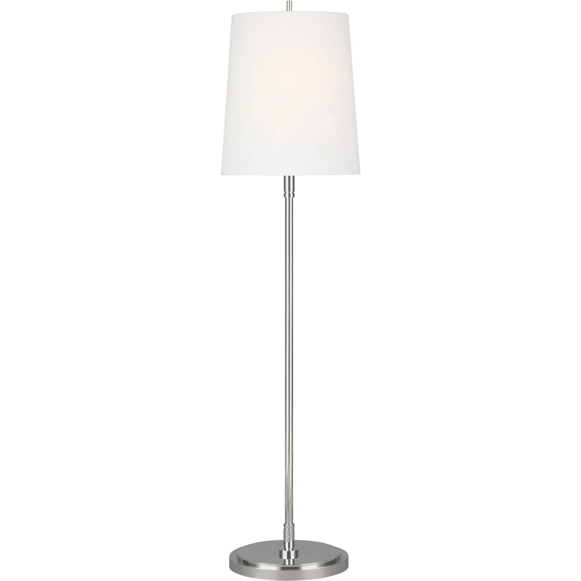Beckham Classic Floor Lamp by Visual Comfort & Co. in burnished brass. Made from steel in a unique style.