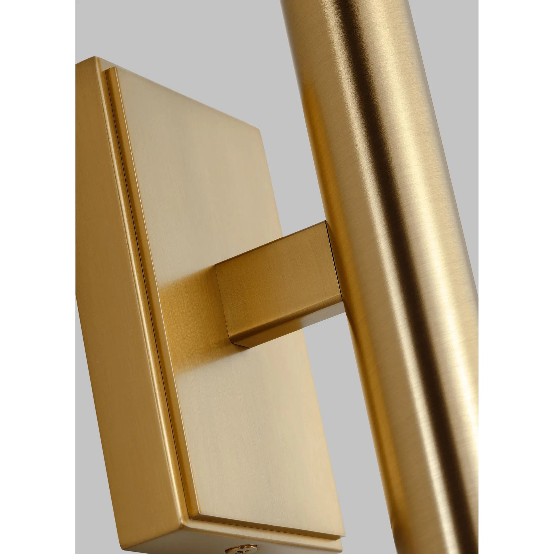 Beckham Modern Large Single Sconce by Visual Comfort & Co. in burnished brass. Made from steel in a unique style.