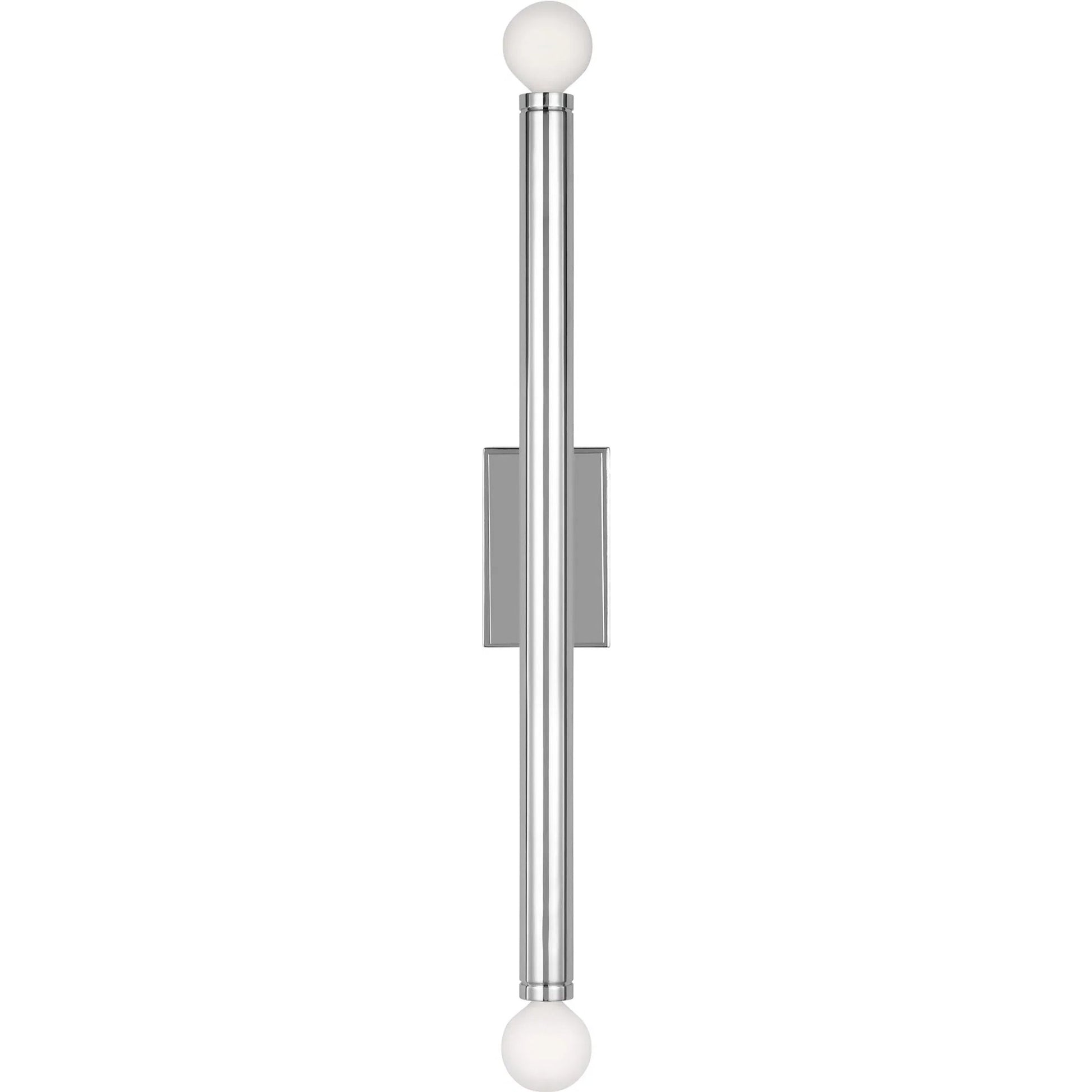 Beckham Modern Large Single Sconce by Visual Comfort & Co. in burnished brass. Made from steel in a unique style.