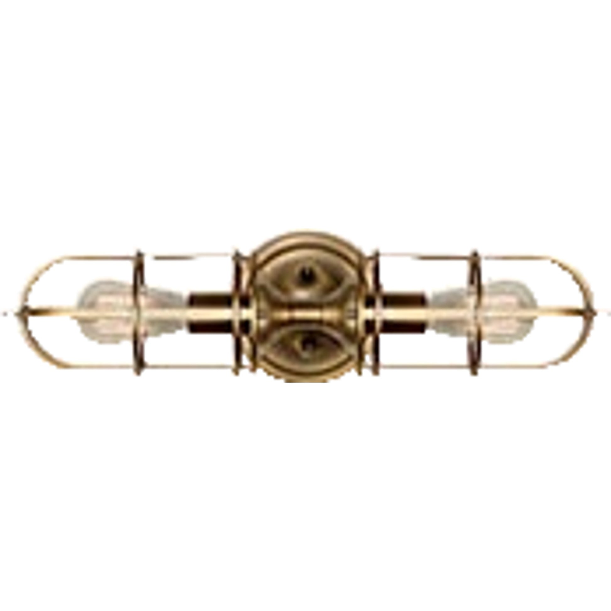 Urban Renewal 2-Light Sconce by Generation Lighting. Made from steel in a modern style.