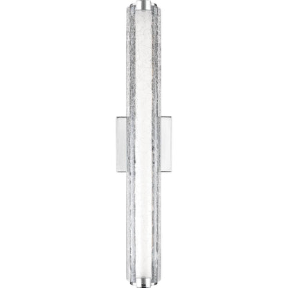 Cutler 24" Crackle Glass LED Vanity by Visual Comfort & Co.. Made from steel in a unique style.