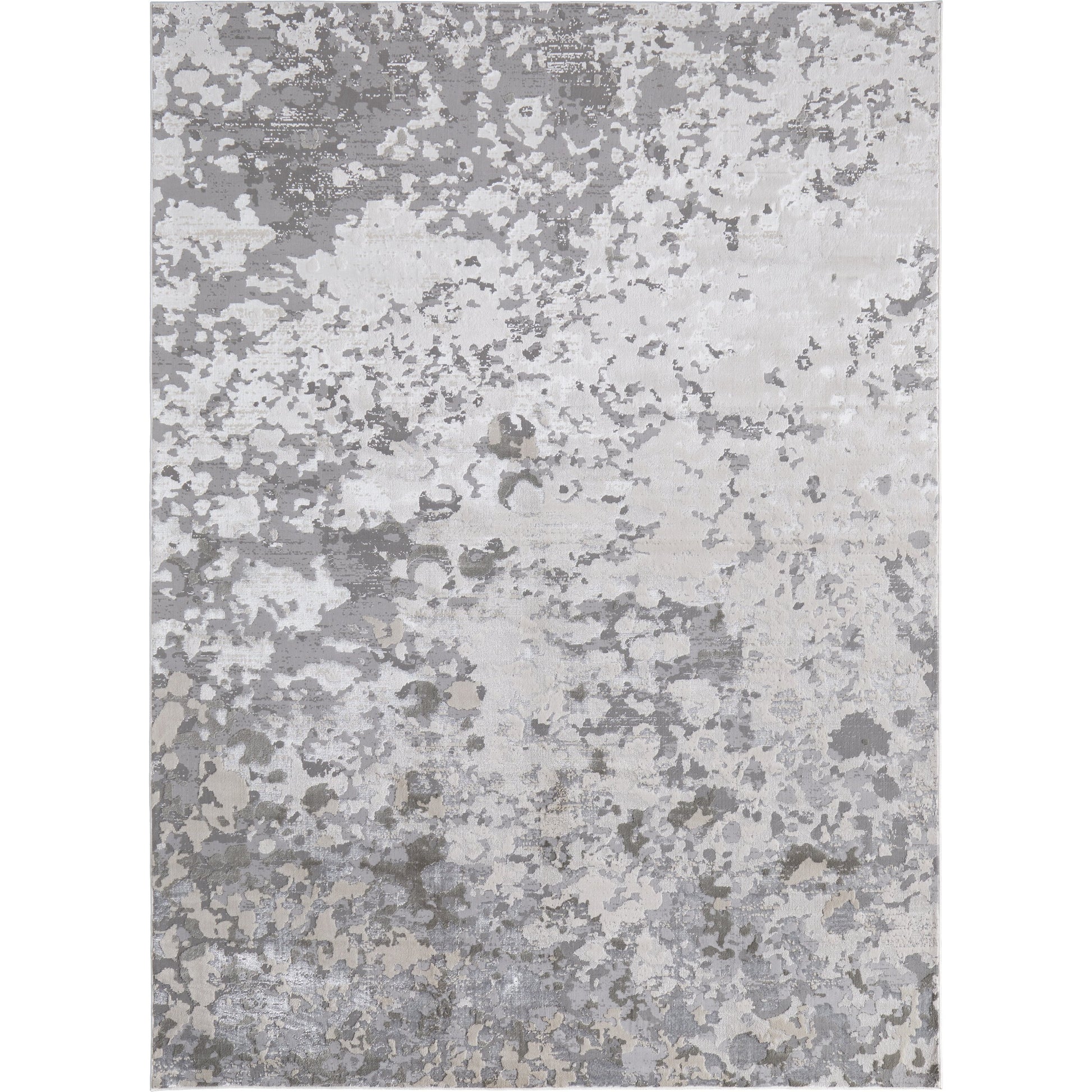 Micah Rug - 3336F by Feizy in silver, gray, white. Made from polyester, polypropylene in a unique style.