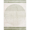Light Beige, Grass Green / 2' x 2'11"