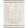 Light Beige, Medium Gray / 2' x 2'11"