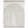 Light Beige, Medium Gray / 2' x 2'11"