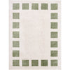 Light Beige, Grass Green / 2' x 2'11"