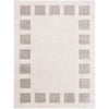 Light Beige, Medium Gray / 2' x 2'11"