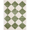 Light Beige, Grass Green / 2' x 2'11"
