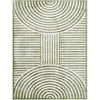 Light Beige, Grass Green / 2' x 2'11"