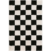 Cream, Black / 2' x 2'11"