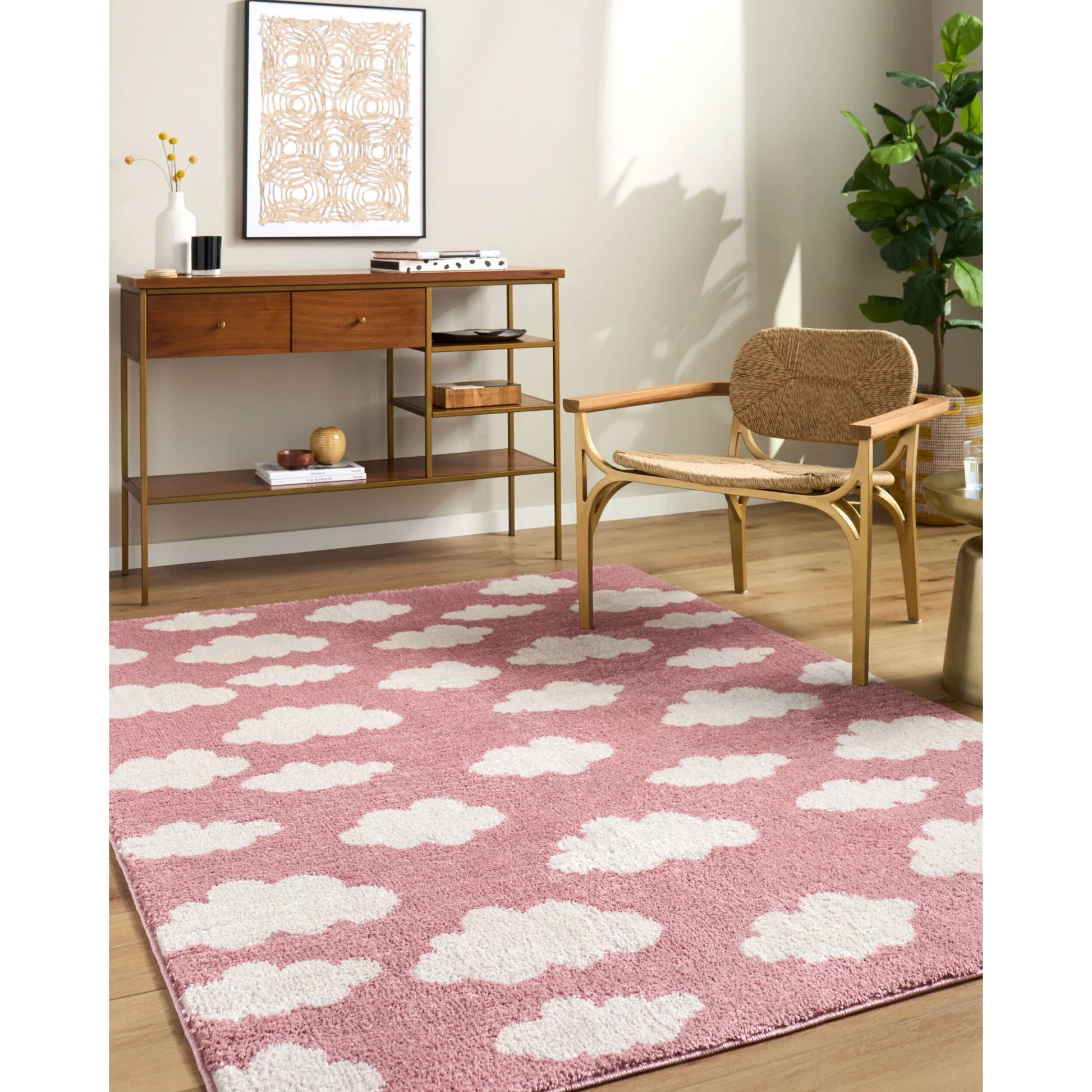 Fossay Shag FSG-2350 Rug by Livabliss. Made from polyester in a unique style.