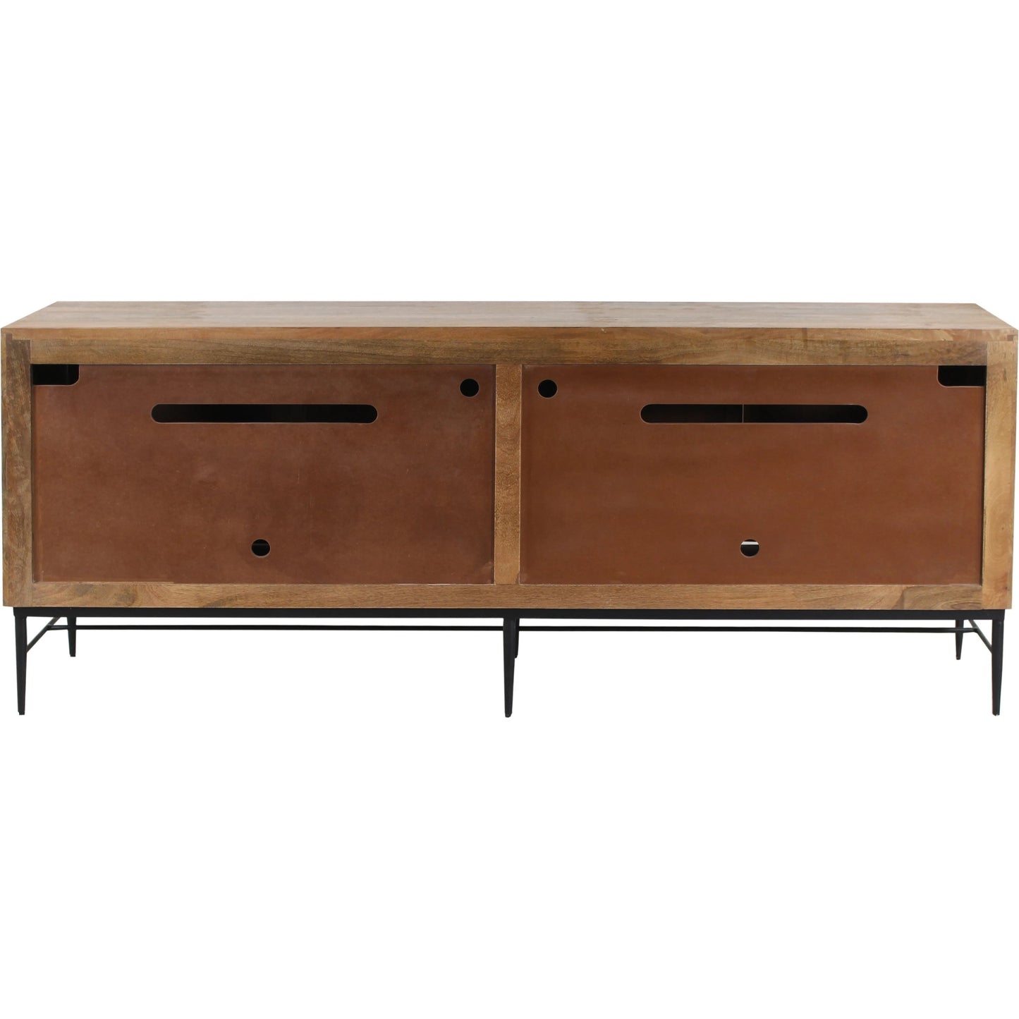 005 SI-2242842 | Additional Silo | Fargo 80" Sideboard by World Interiors in black, white and natural, matte black. Made from bone, mango wood, metal in a eclectic & global style.