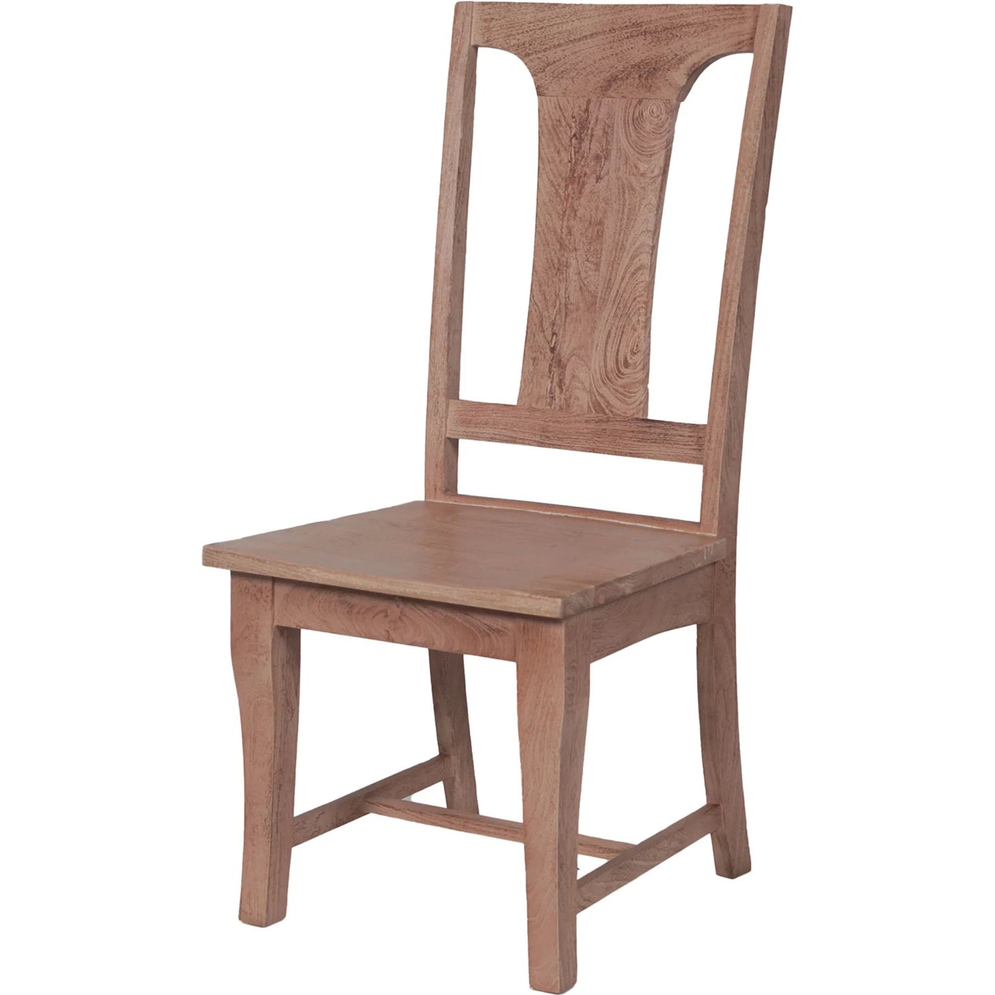 000 SI-2445289 | Primary Silo | Pengrove Dining Chair by World Interiors in antique oak. Made from mango wood, linen cotton blend in a transitional style.