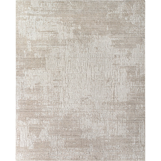 Finesse Rug - 487675 by Surya in sterling grey, pale slate, light grey, light silver, sage. Made from face: 65% wool, 35% viscose in a unique style.