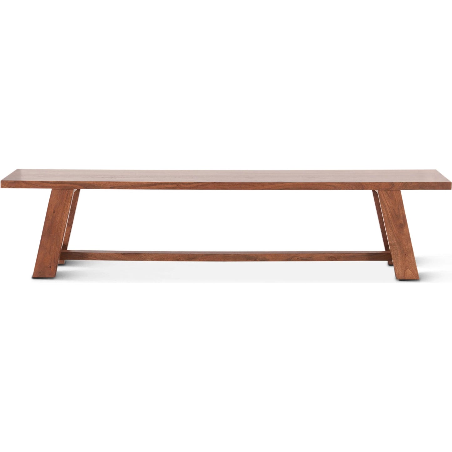 002 SI-2243079 | Additional Silo | Stavanger 80" Bench by World Interiors in brown and cinnamon brown. Made from acacia wood in a unique style.
