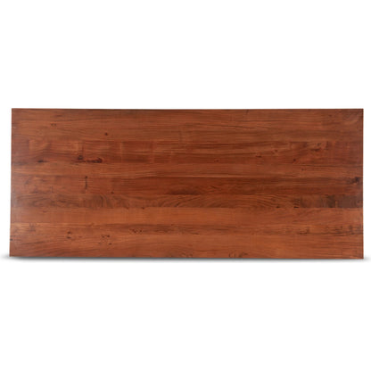 Stavanger 94" Dining Table by World Interiors in browns and cinnamon brown. Made from acacia wood in a transitional style.