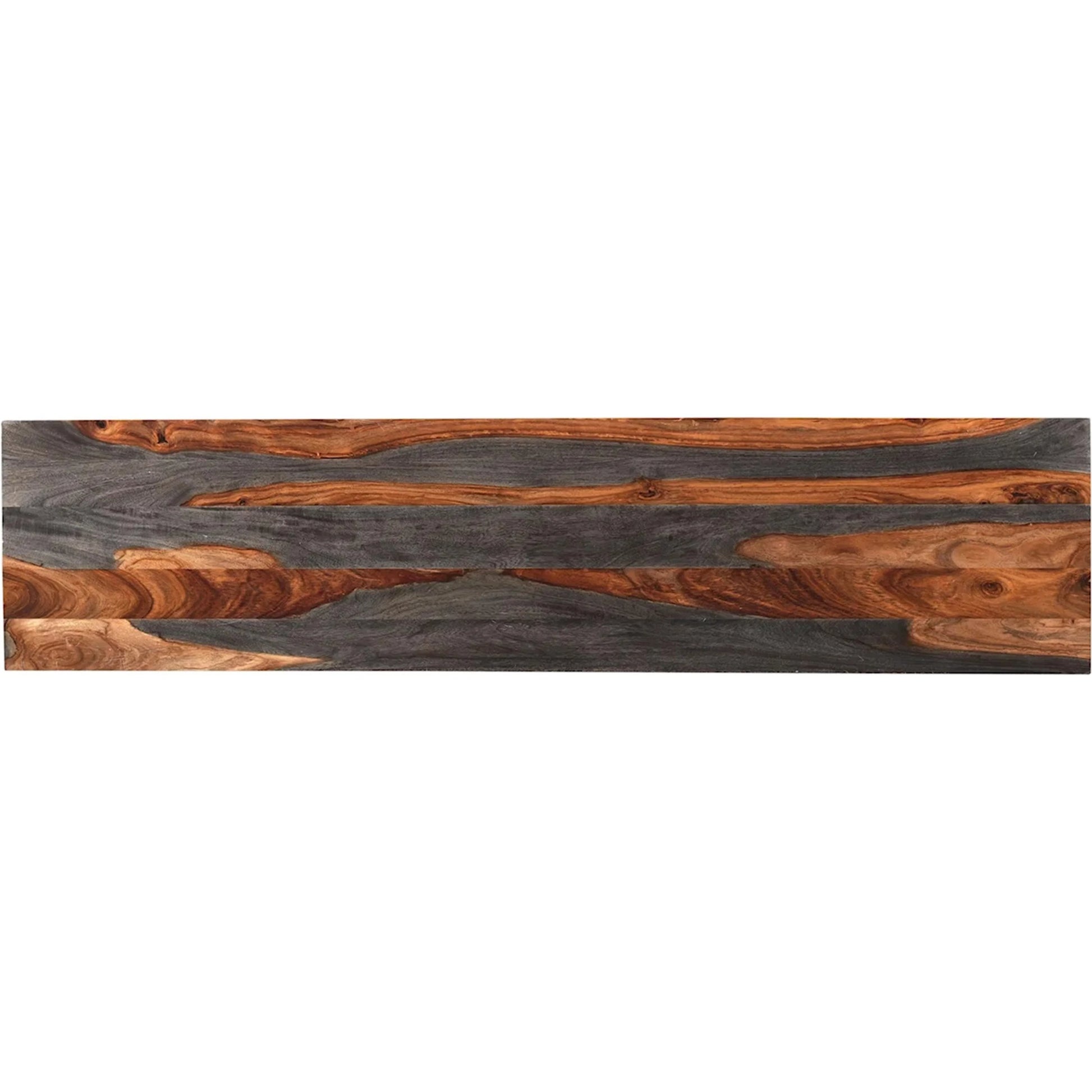 Summit Bench by World Interiors in brown and gray and capri sheeesham. Made from sheesham wood, iron in a unique style.