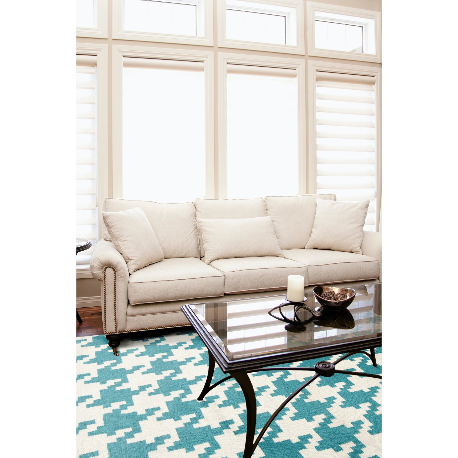 Frontier Rug - 76 by Surya in brick brown. Made from 100% wool in a unique style.