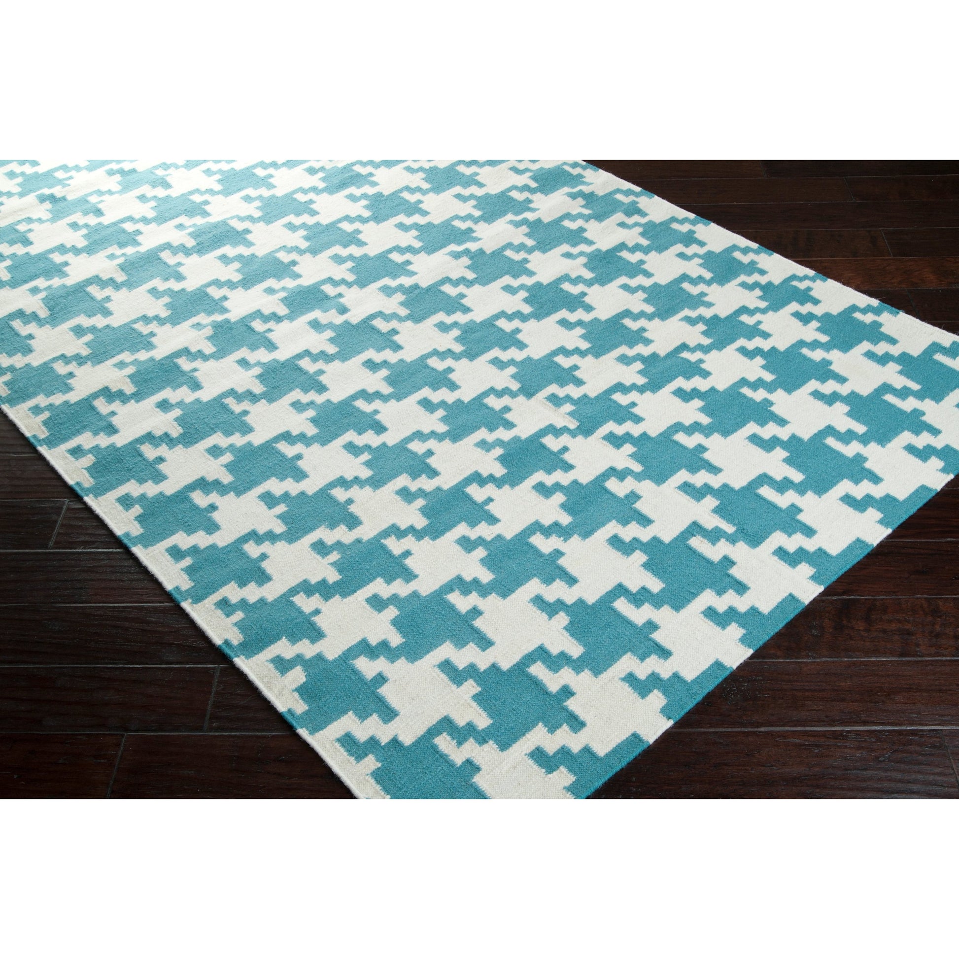 Frontier Rug - 76 by Surya in brick brown. Made from 100% wool in a unique style.