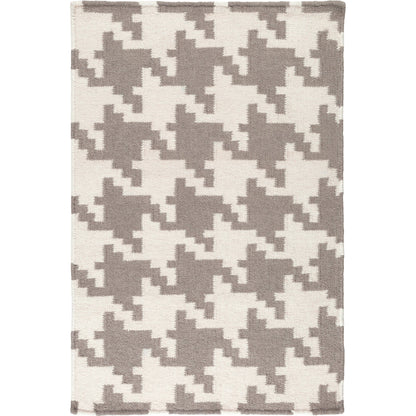 Frontier Rug - 76 by Surya in brick brown. Made from 100% wool in a unique style.