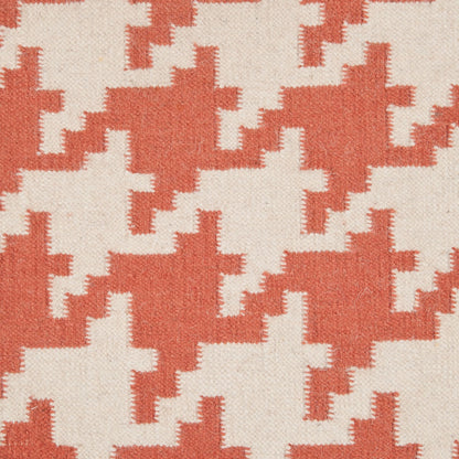 Frontier Rug - 76 by Surya in brick brown. Made from 100% wool in a unique style.