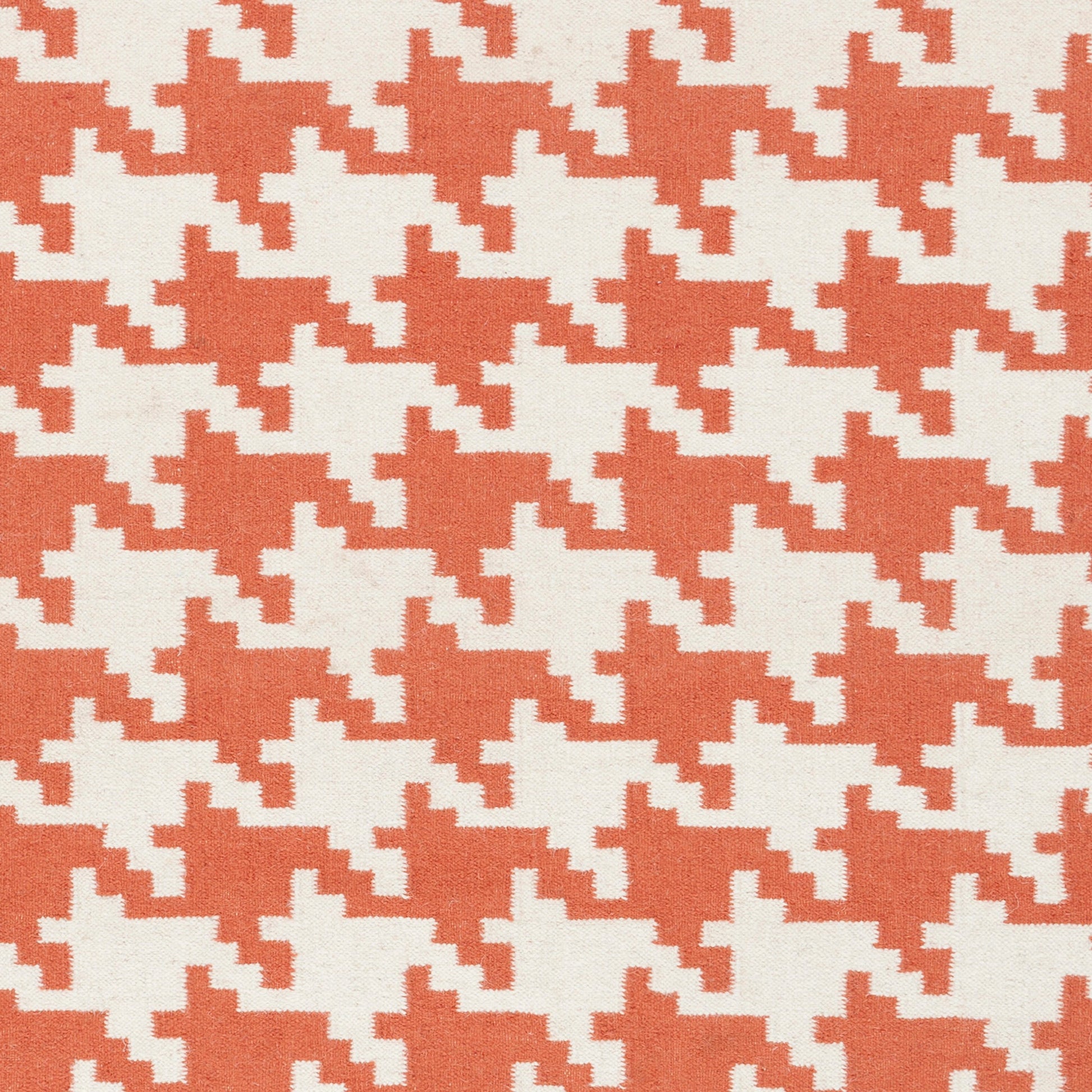 Frontier Rug - 76 by Surya in brick brown. Made from 100% wool in a unique style.