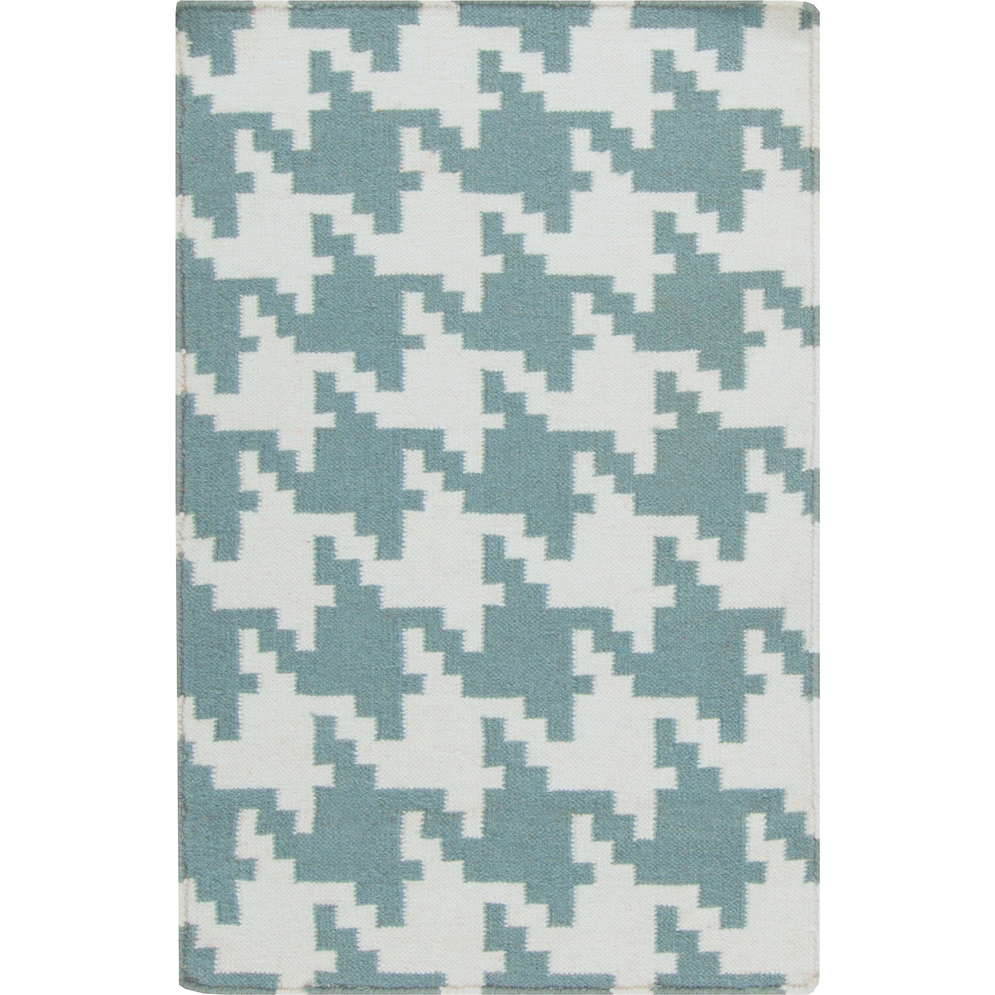 Frontier Rug - 76 by Surya in brick brown. Made from 100% wool in a unique style.