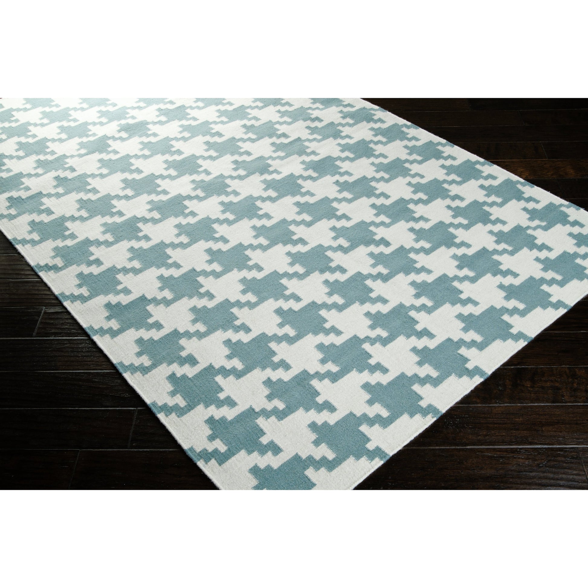 Frontier Rug - 76 by Surya in brick brown. Made from 100% wool in a unique style.