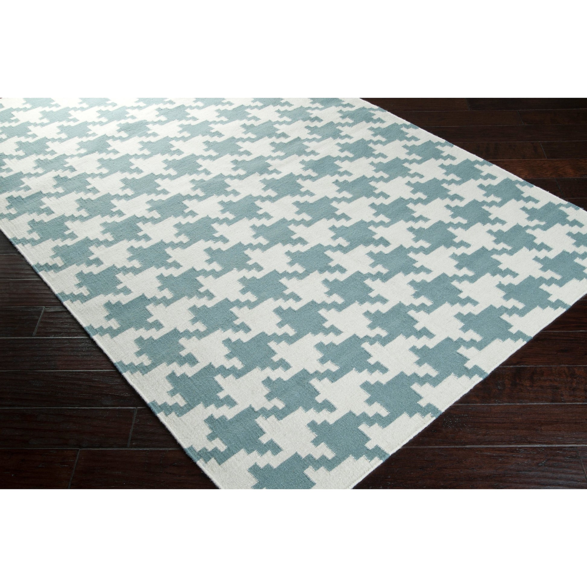 Frontier Rug - 76 by Surya in brick brown. Made from 100% wool in a unique style.