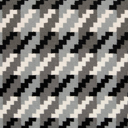 Frontier Rug - 1327 by Surya in slate, black, light beige. Made from 100% wool in a unique style.