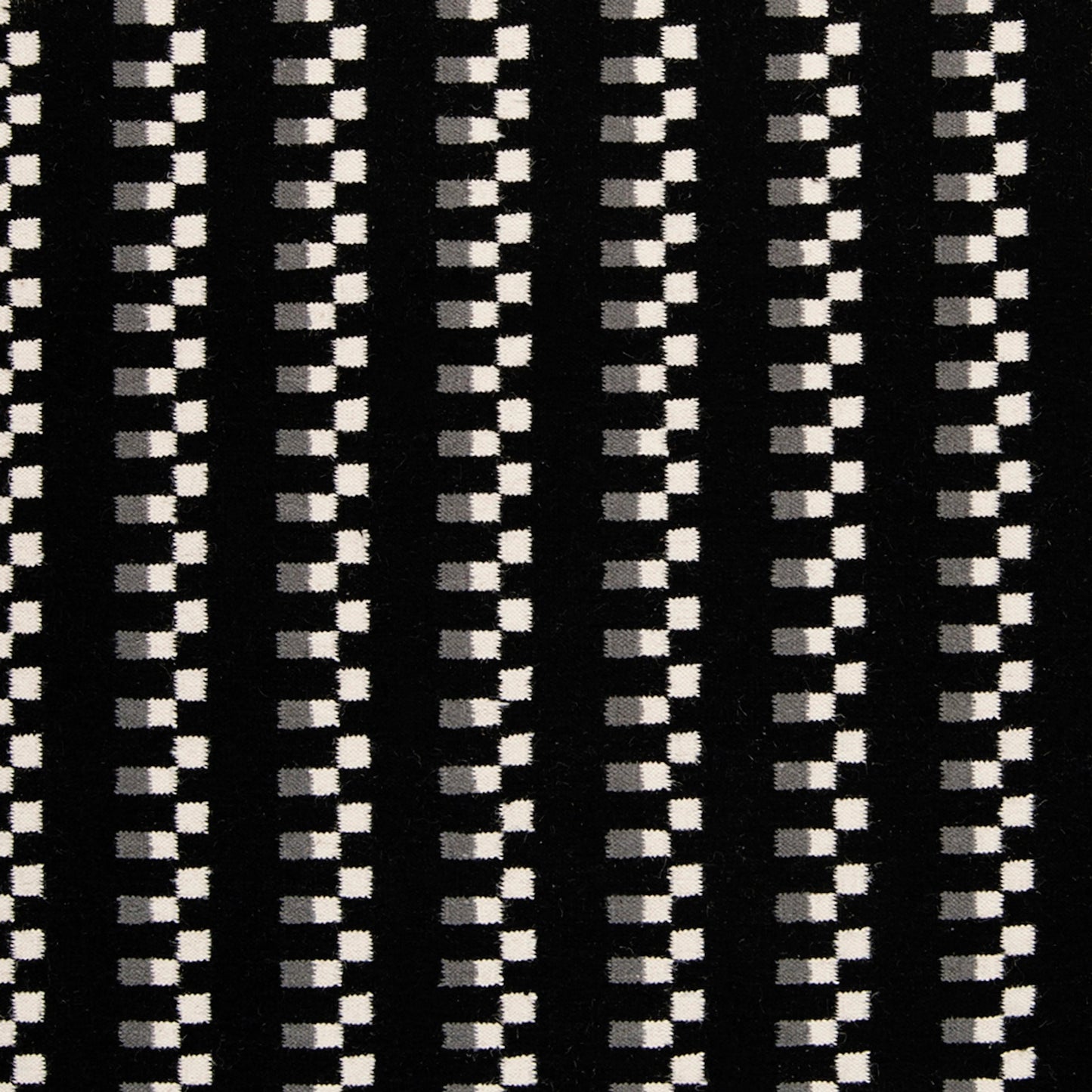 003 31734-3198 | Closeup | Frontier Rug - 1328 by Surya in black, charcoal, light beige. Made from 100% wool in a unique style.