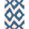 Navy, Cream / 2' x 3'