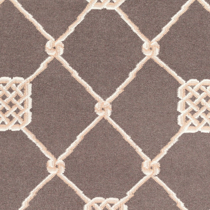 Frontier Rug - 617 by Surya in light beige, gray, charcoal, black. Made from 100% wool in a unique style.