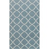 Teal, Cream / FT-229 / 3'6" x 5'6"