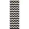 Cream, Black / 2'6" x 8'