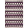 Purple, Gray / 2'6" x 8'